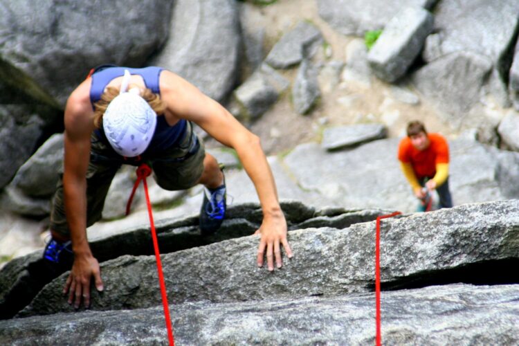 Mental Health And Fitness Rock Climbing