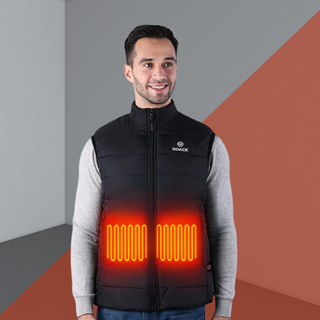 Upgraded heated vest for men and women